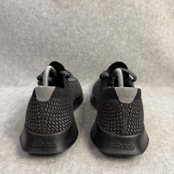 Allbird Shoes Womens Size 8 Tree Dasher TD Black Knit Athletic Running Sneakers - Picture 5 of 9